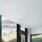 Eglo Roystar 108mm Recessed Interchangeable Downlight Frame
