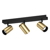 Eglo Cumaribo Steel 3 Lamp Bar Spotlight