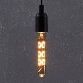 Eglo Radiance E27 Tubular 4W Amber 18.5cm LED Filament Bulb