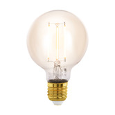 Eglo Celecto E27 Golf Ball 4W Amber 12cm LED Filament Bulb