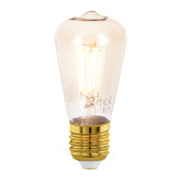 Eglo Golden Age E27 Drop 4W Dimmable 10cm LED Filament Bulb