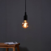 Eglo Celecto E27 Golf Ball 4W Amber 12cm Dimmable LED Bulb