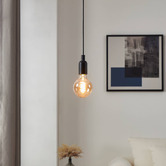 Eglo Celecto E27 Golf Ball 4W Amber Dimmable LED Filament Bulb