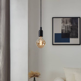 Eglo Celecto E27 Golf Ball 4W Amber Dimmable LED Filament Bulb