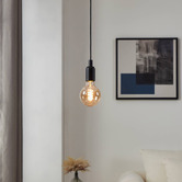 Eglo Celecto E27 Golf Ball 4W Amber Dimmable LED Filament Bulb