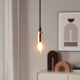 Eglo Golden Age E14 Fancy Candle 4W Dimmable LED Filament Bulb