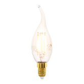 Eglo Golden Age E14 Fancy Candle 4W Dimmable LED Filament Bulb