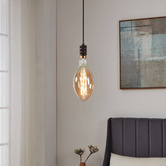 Eglo Radiance Giant E27 Fancy Round 8W Amber 34 cm LED Filament Bulb