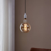 Eglo Radiance Giant E27 Golf Ball 8W Amber 30.5cm LED Filament Bulb
