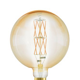 Eglo Radiance Giant E27 Golf Ball 8W Amber 30.5cm LED Filament Bulb