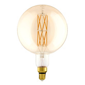 Eglo Radiance Giant E27 Golf Ball 8W Amber 30.5cm LED Filament Bulb