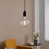 Eglo Glintz E27 Round G125 7.3W LED Spiral Filament Bulb