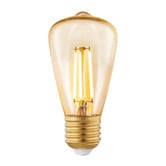Eglo Almira E27 Drop 4.5W Amber Step Dimmable LED Filament Bulb