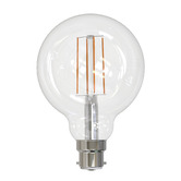Eglo Fisher E27 Round 7.5W Dimmable LED Filament Bulb