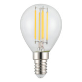 Eglo Plasma E14 Round 4W Dimmable LED filament Bulb