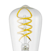 Eglo Glintz E27 Drop ST48 7.3W LED Spiral Filament Bulb
