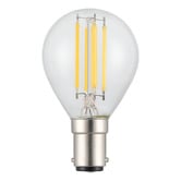 Eglo Plasma B15 Pear 4W Dimmable LED Filament Bulb