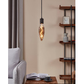Eglo Flame E27 Candle 4W Amber 25.5cm LED Filament Bulb