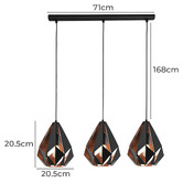 Eglo Carlton 3 Light Pendant