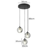 Eglo Ariscani 3 Light Pendant