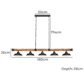 Eglo Oldbury 5 Light Pendant