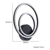Eglo Lanacera Steel LED Wall Light