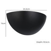 Eglo Tanura Steel Flush Mount Wall Light