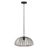 Eglo Espinal Steel Dome Pendant Light
