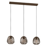 Eglo Espinal 3 Lamp Linear Pendant Light