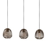Eglo Espinal 3 Lamp Linear Pendant Light