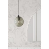 Eglo Ariscani Glass Orb Pendant Light