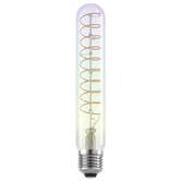 Eglo Elvo E27 Tubular Warm White 4W Rainbow LED Filament Bulb