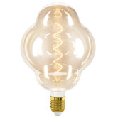 Eglo Laurelle E27 Fancy Round 4W 15cm LED Vintage Filament Bulb