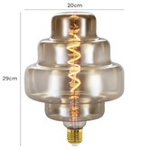 Eglo Sorelle E27 Fancy Round 4W 20cm LED Filament Bulb