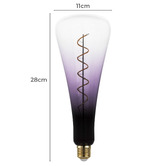 Eglo Morrie E27 Tubular Warm White 4W Purple 11cm LED Filament Bulb