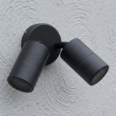 Eglo Fremantle 2 Light Outdoor Wall Spotlight