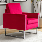 Everama Furniture Domini Velvet Armchair