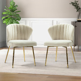Everama Furniture Elowen Velvet Dining Chairs