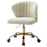 Everama Furniture Ratana Velvet Office Chair