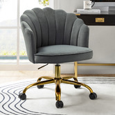 Everama Furniture Tinsley Velvet Office Chair