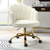 Everama Furniture Tinsley Velvet Office Chair