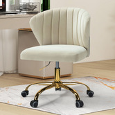 Everama Furniture Ratana Velvet Office Chair
