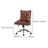 Everama Furniture Tova Faux Leather Office Chair