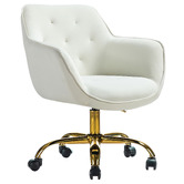 Everama Furniture Kelly Velvet Office Chair