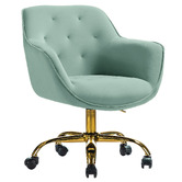 Everama Furniture Kelly Velvet Office Chair