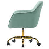 Everama Furniture Kelly Velvet Office Chair