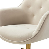 Everama Furniture Kelly Velvet Office Chair