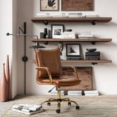 Everama Furniture Rasine Faux Leather Office Chair