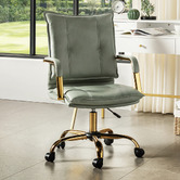 Everama Furniture Rasine Faux Leather Office Chair