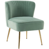 Everama Furniture Nyla Velvet Accent Chair